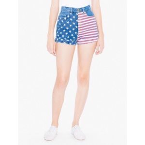 American Apparel Flag Shorts